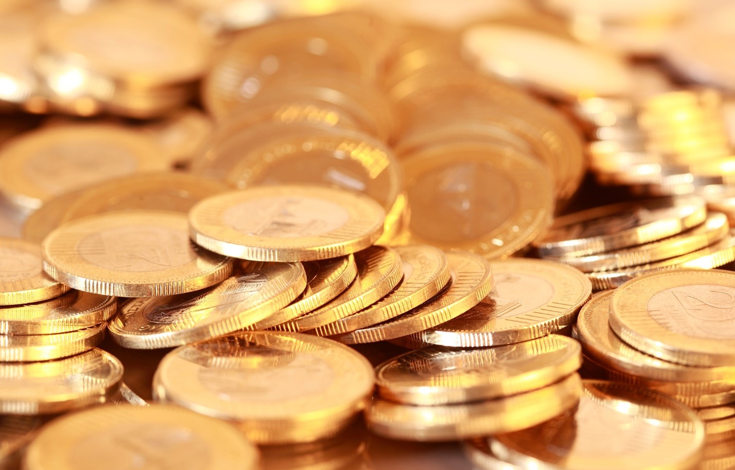 Golden coins